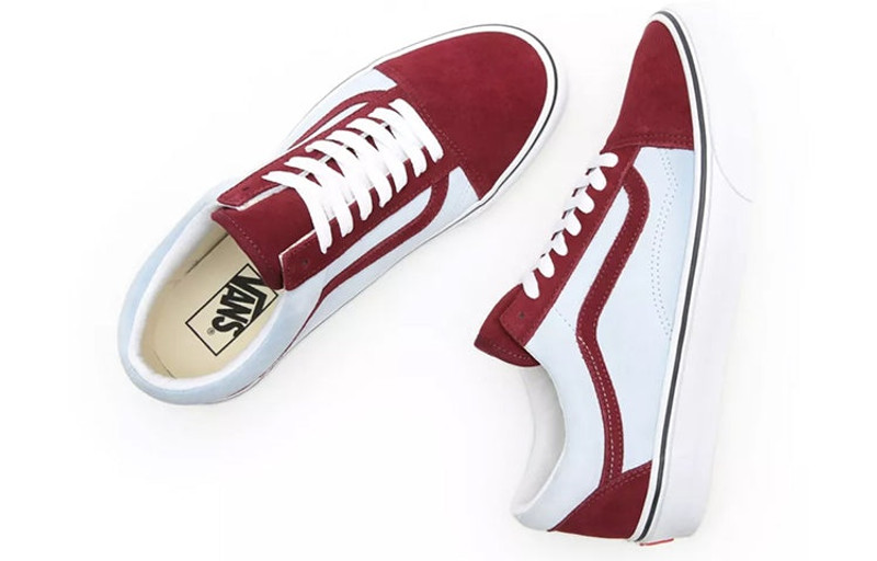 Vans 밴스 2tone Suede 늙은 Skool '회색 빨강'VN0A3WKT4PB outlook