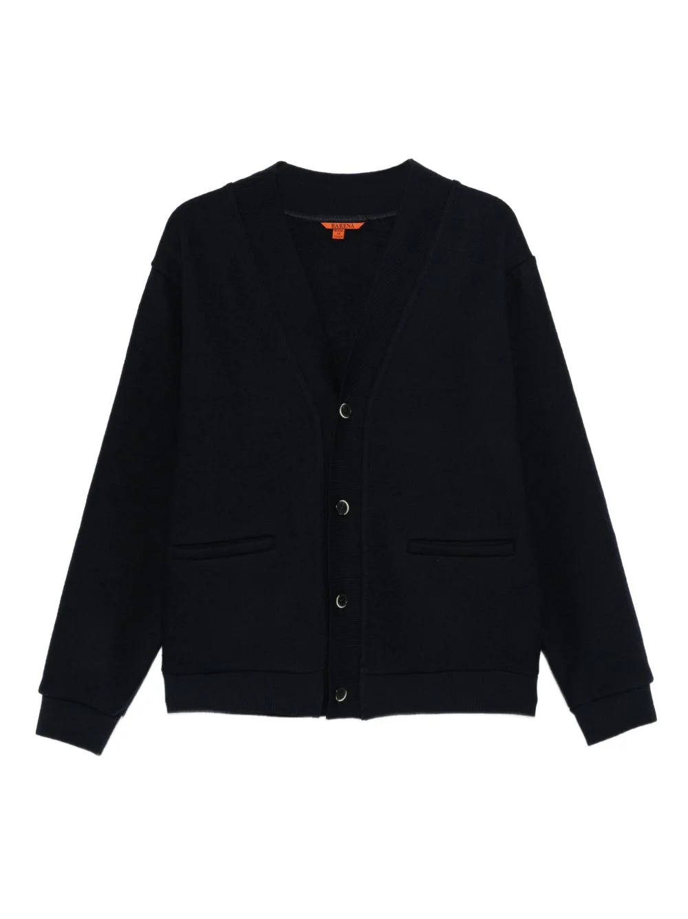 button pocket-fastening cardigan - 1