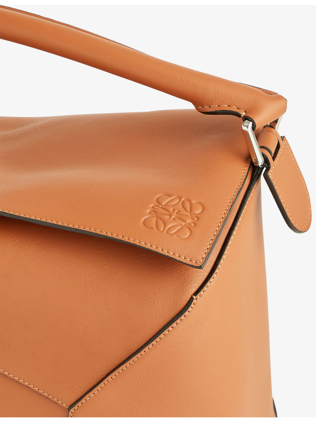Puzzle Edge large leather cross-body bag - 2