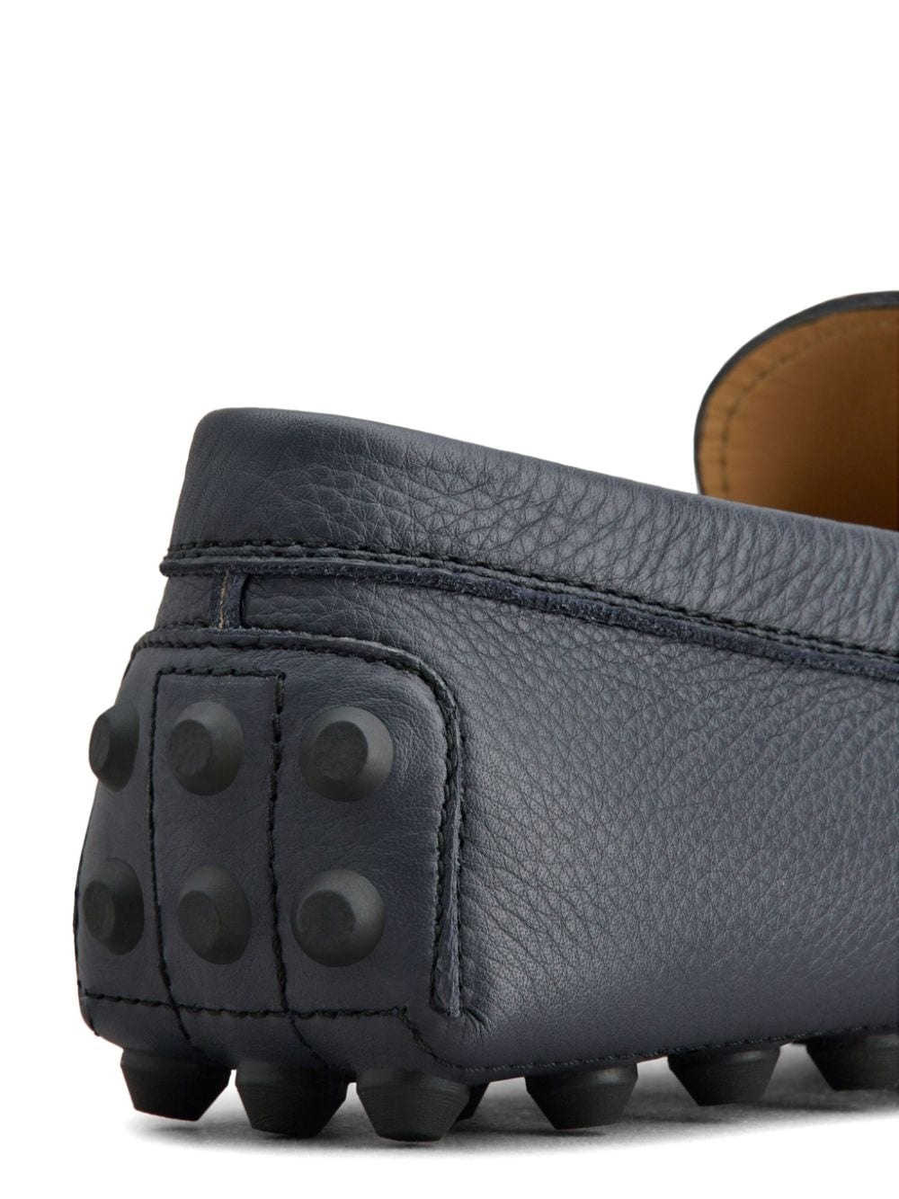 Gommino logo plaque leather loafers - 6