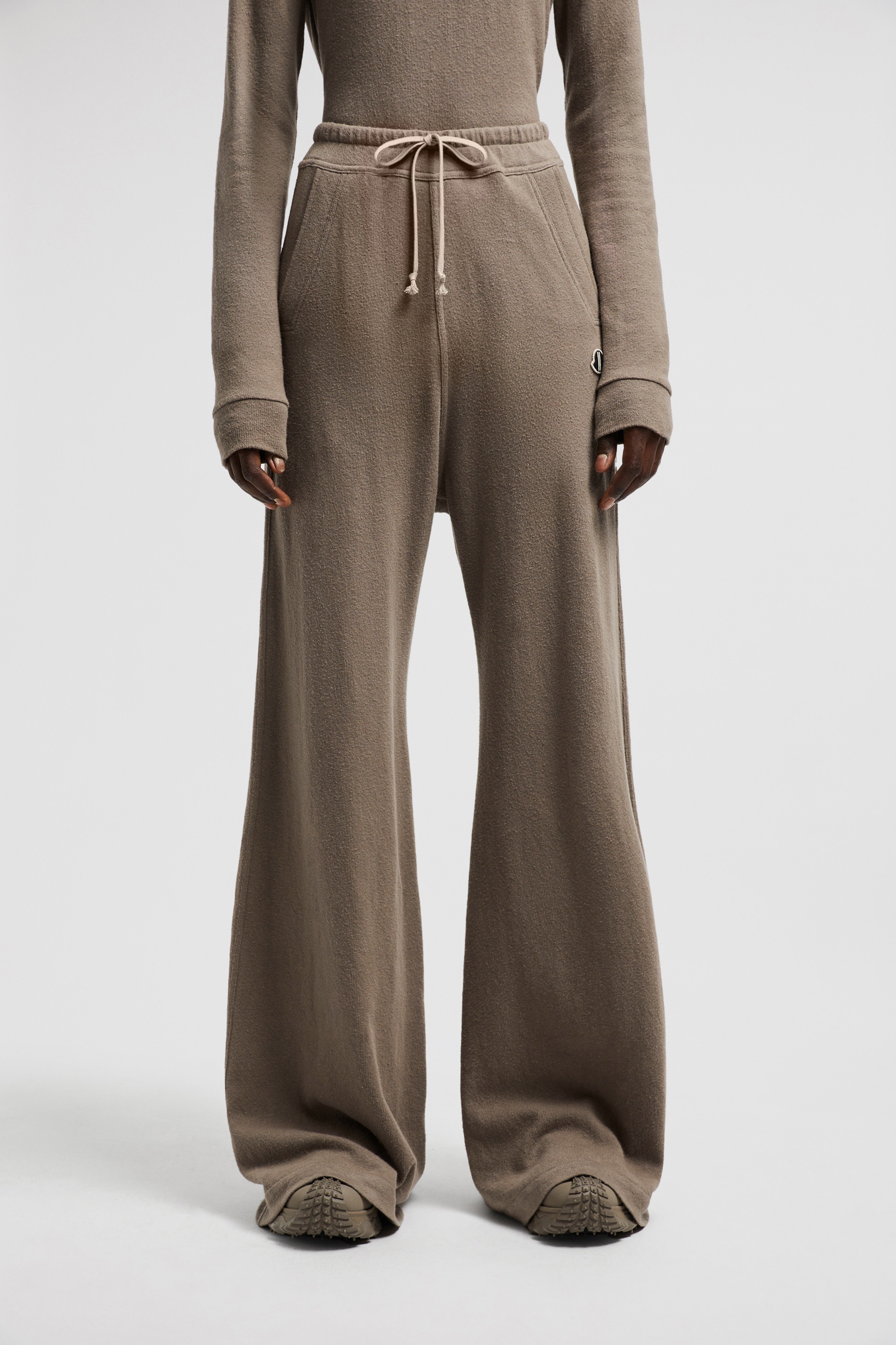 パンツ MONCLER + RICK OWENS WOMENS BELAS COTTON SWEATPANTS MONCLER + RICK OWENS | WOMENS BELAS COTTON SWEATPANTS