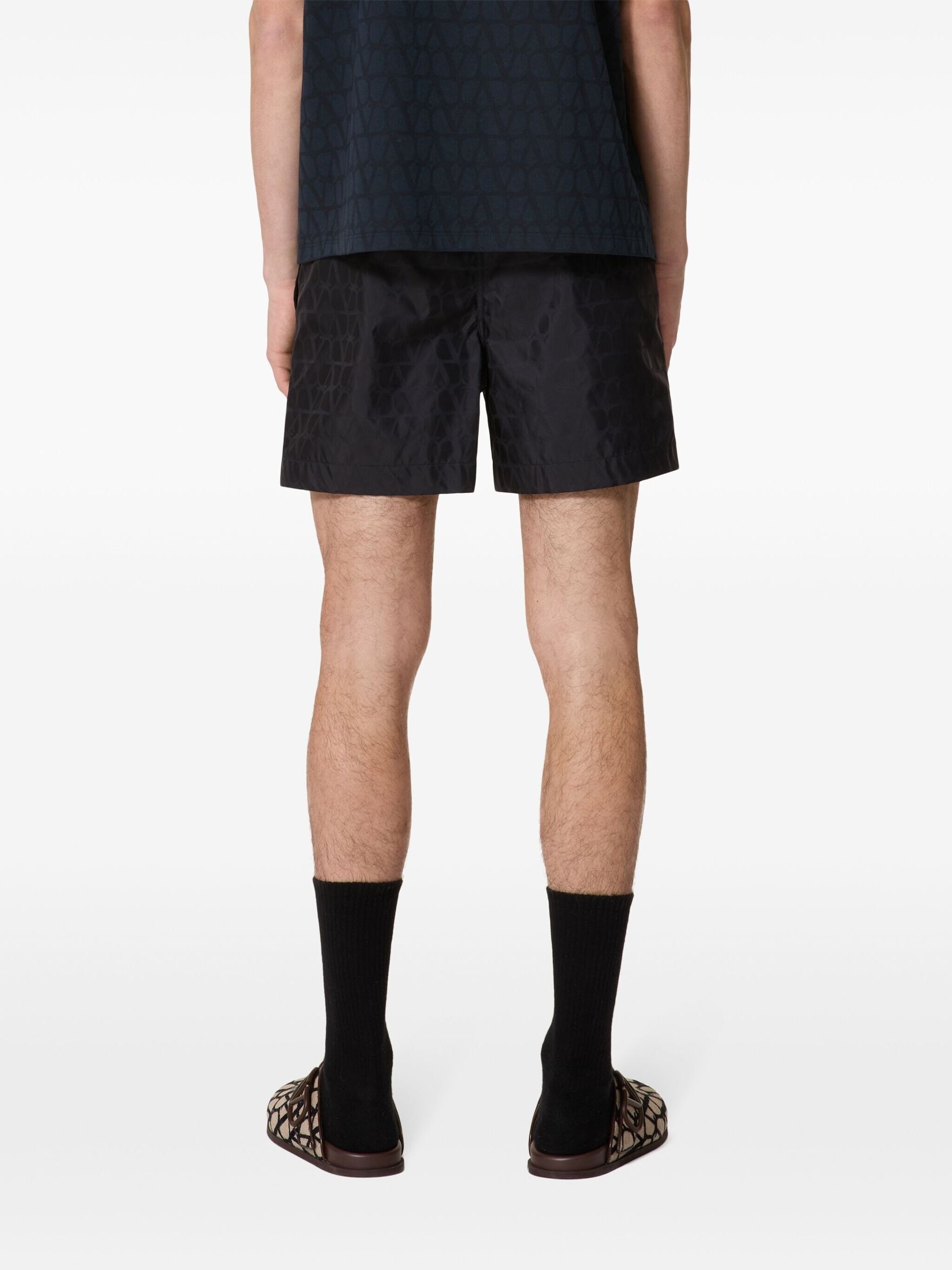 Blue Toile Iconographe Swim Shorts - 5