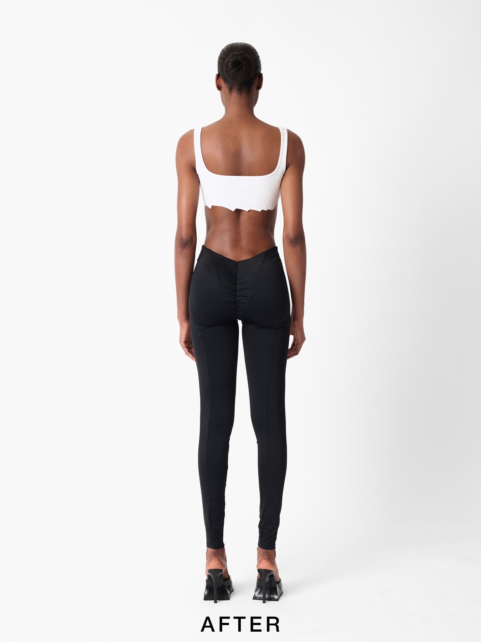 STACY PADDED LEGGINGS BLACK - 10