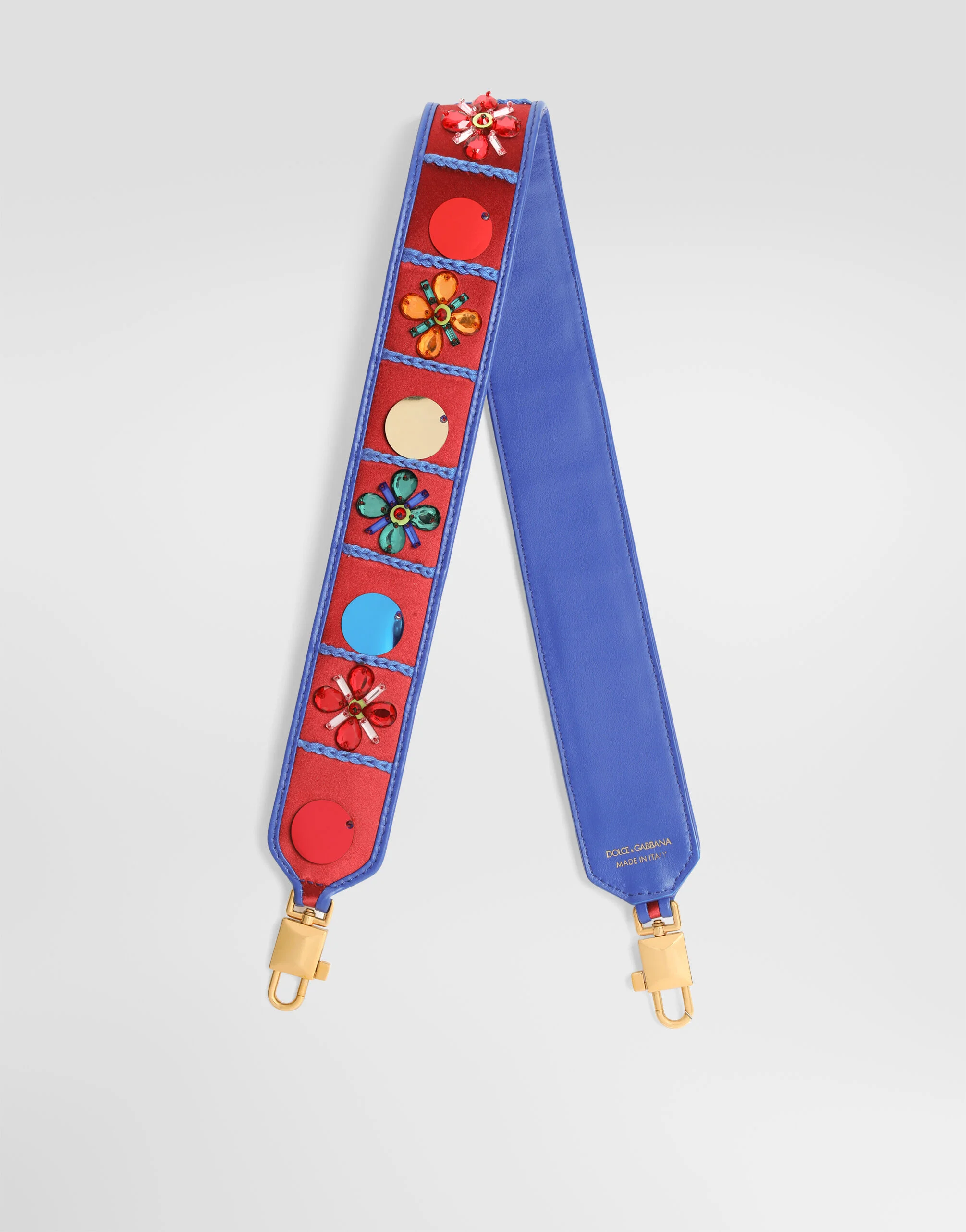 Bag shoulder strap with embroidery - 1