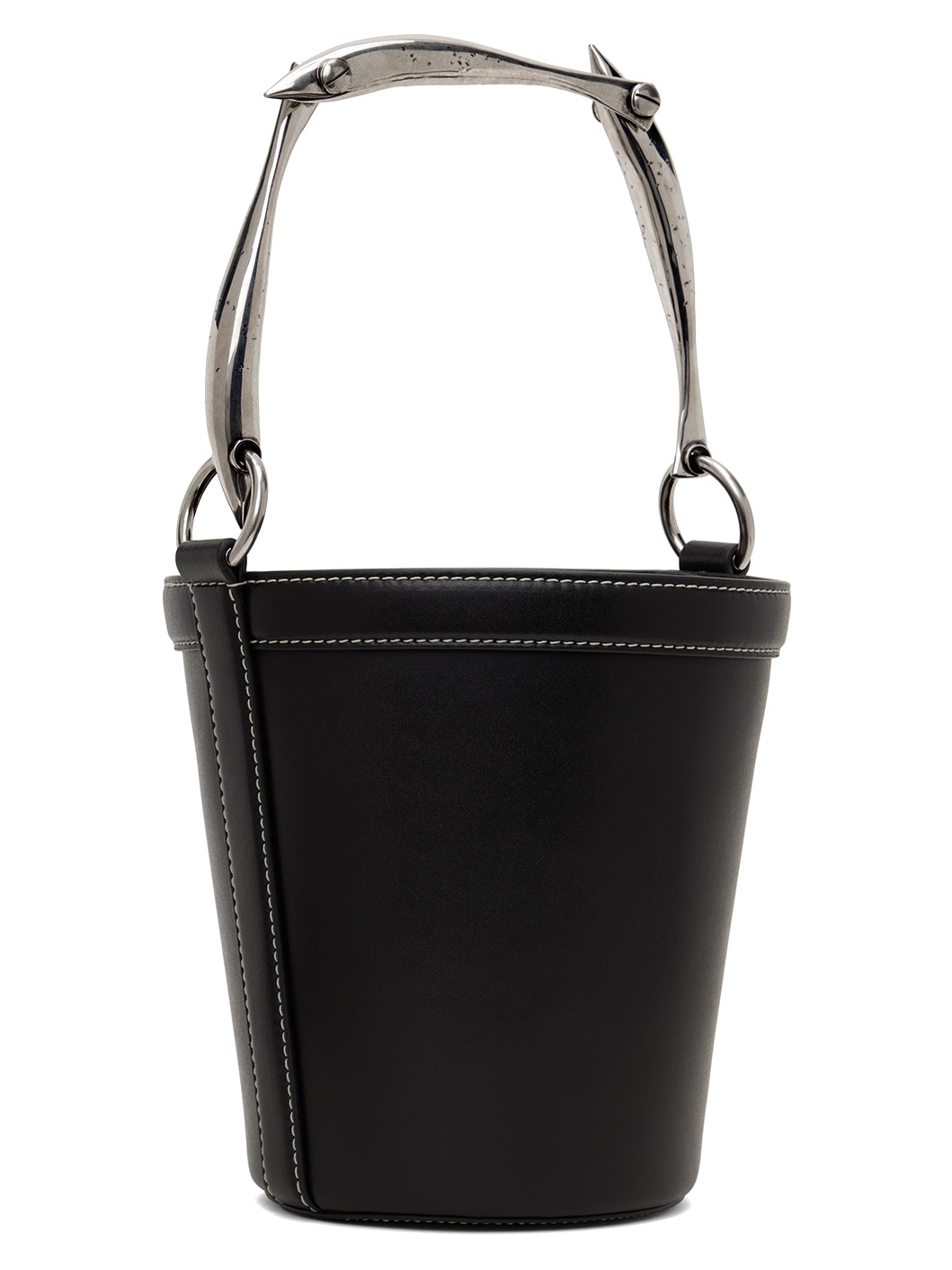 Black Sardine Bucket Bag - 3