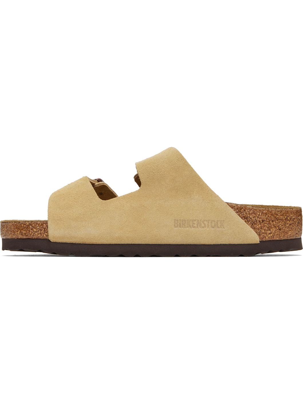 Beige Regular Arizona Sandals - 3