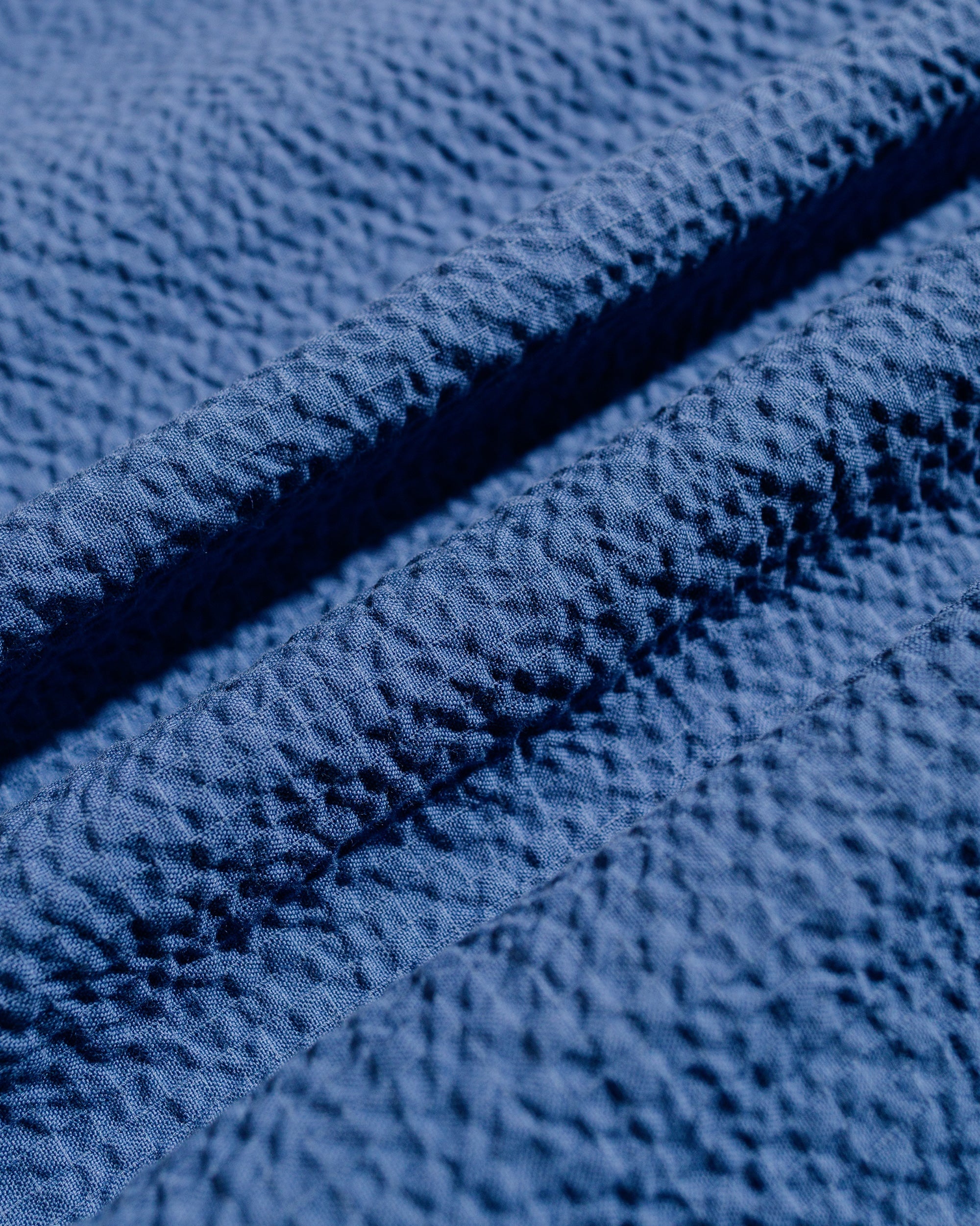 Cocktail Shirt Blue Seersucker - 6