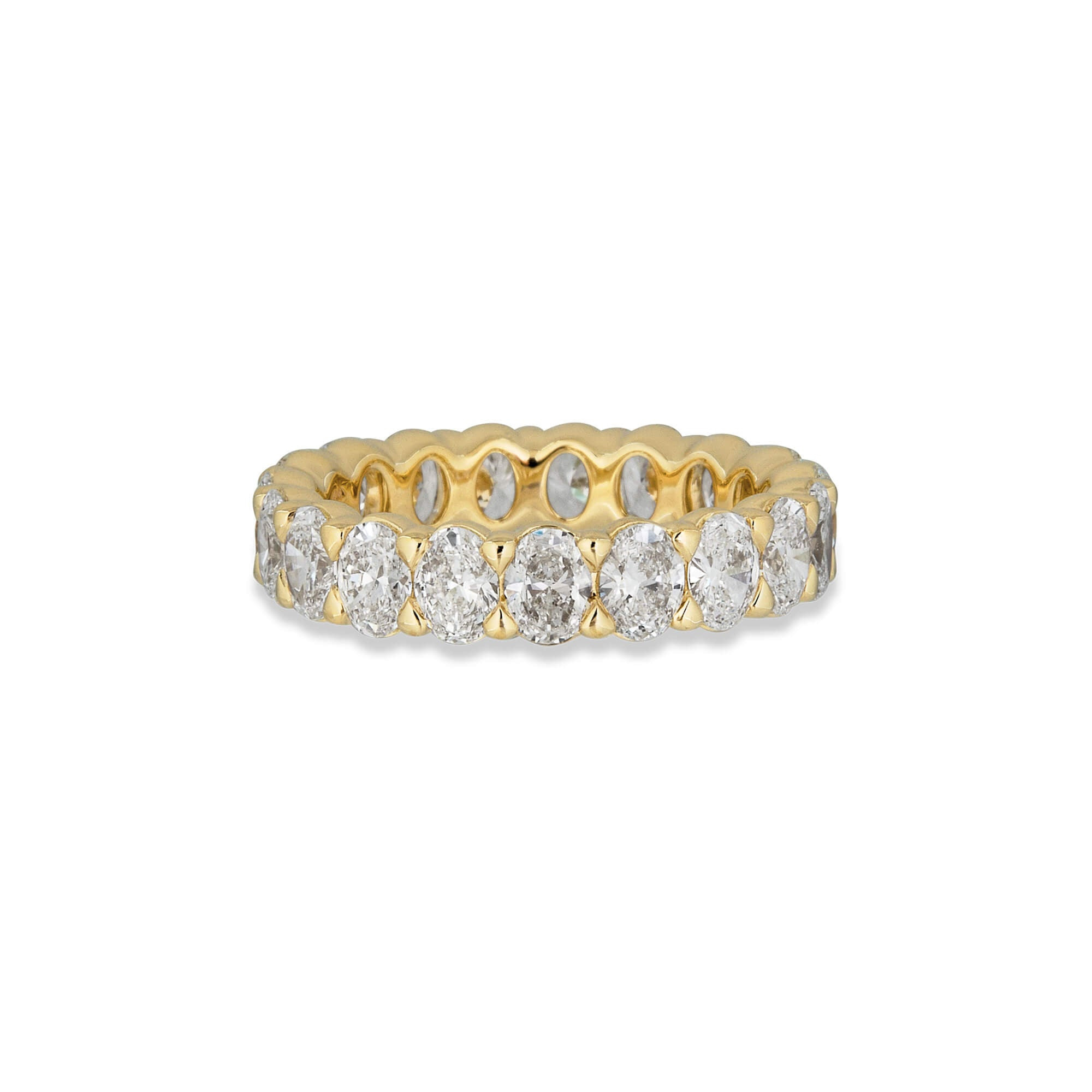 LAB-Created Oval Eternity Band - 3