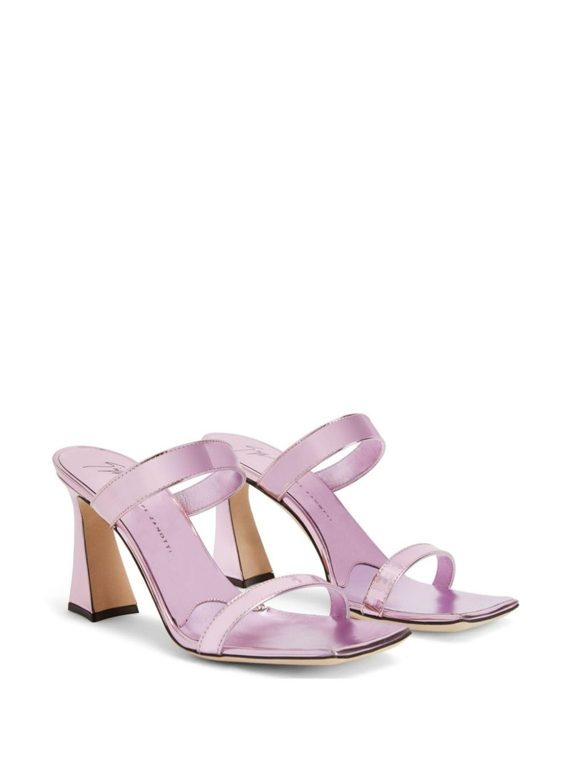 Giuseppe Zanotti Flaminia 85mm open-toe mules outlook