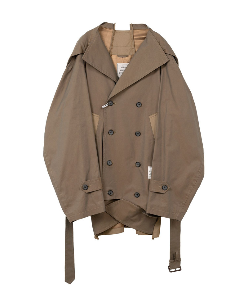 Reversed Front Trench Coat 24