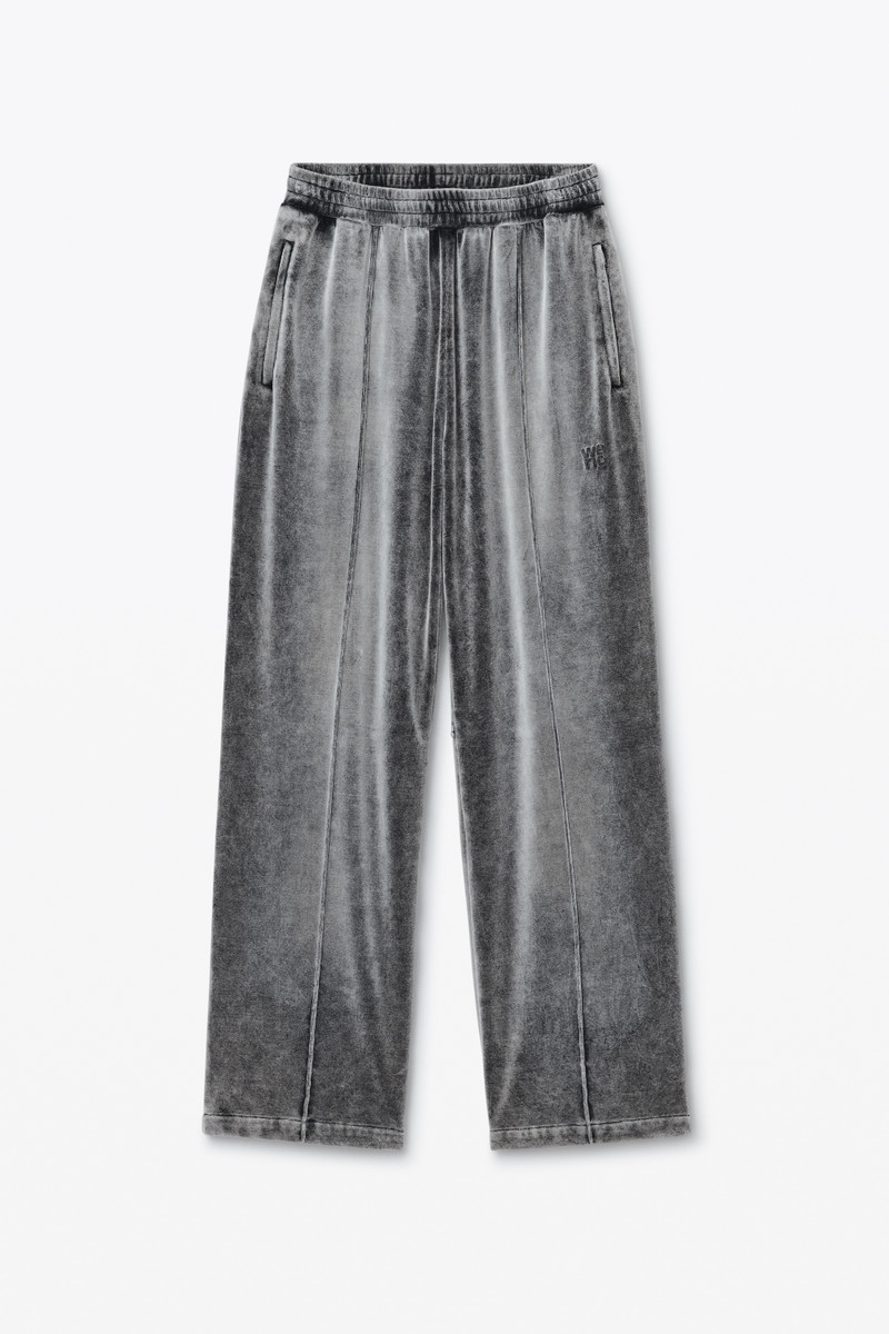 Trackpants in Crushed Velour 1