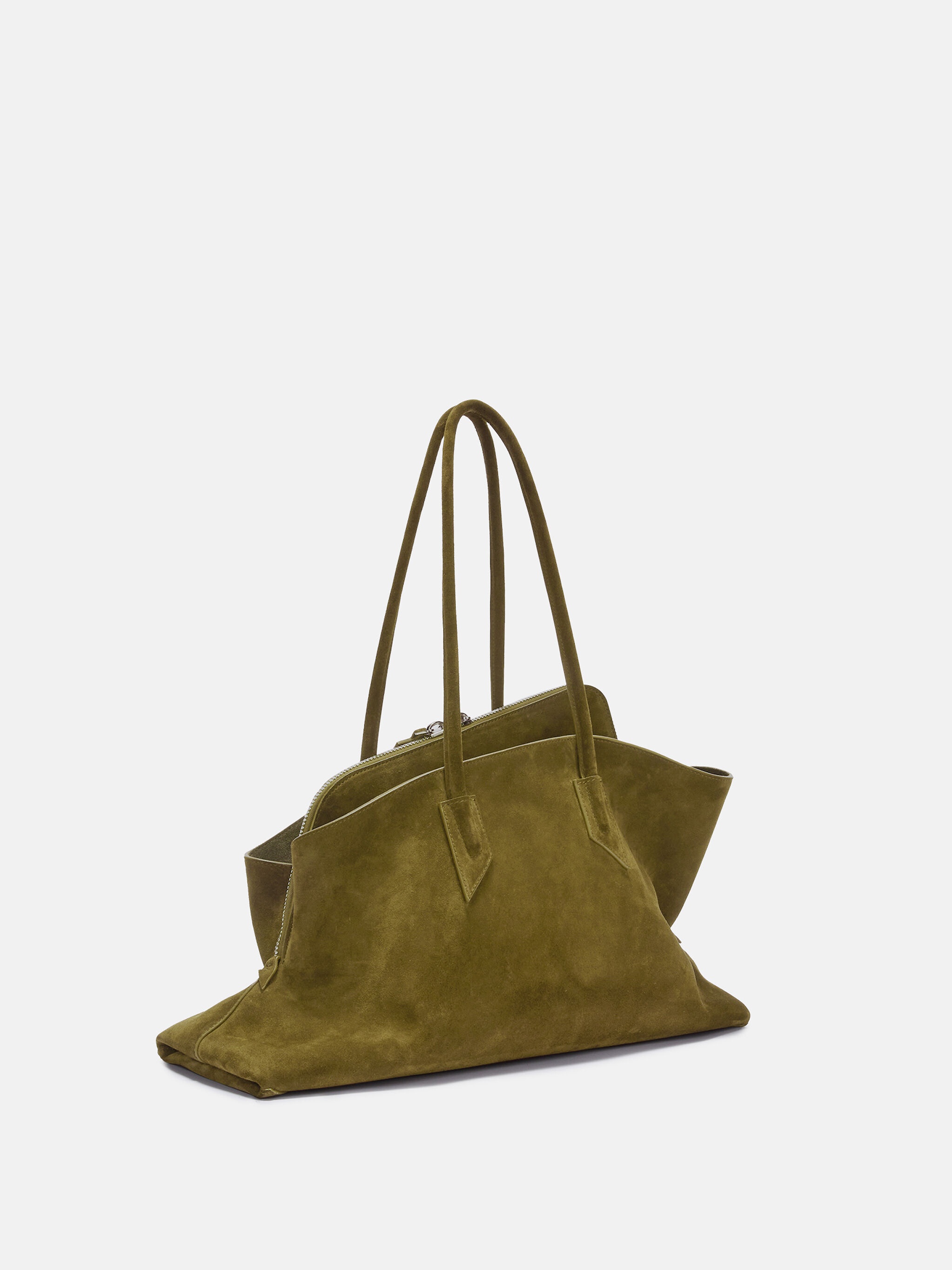 ''LA PASSEGGIATA MEDIUM'' KHAKI TOP HANDLE - 3