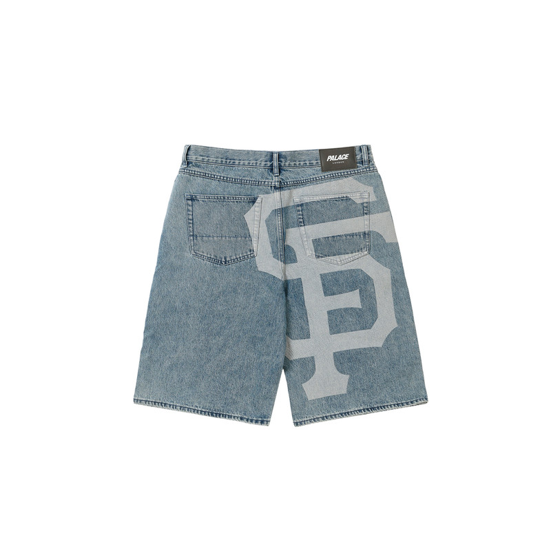 PALACE PALACE SAN FRANCISCO GIANTS DENIM SHORT STONE WASH outlook