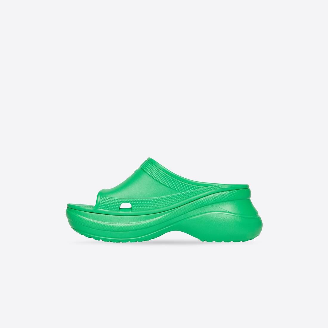 Women's Pool Crocs™ Slide Sandal in Green - 4