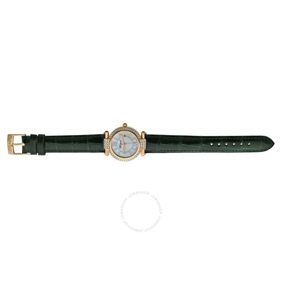 Pre-owned Chopard Imperiale Quartz Diamond White Dial Ladies Watch 384238-5003 - 5