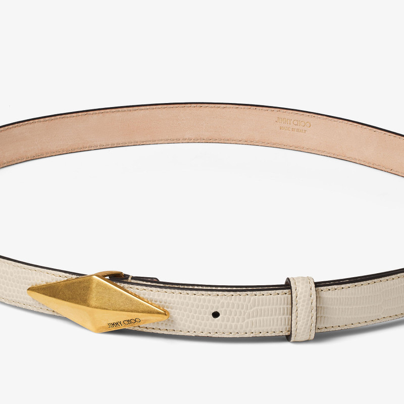 Diamond Clasp Belt
Bamboo Lizard Print Belt 3