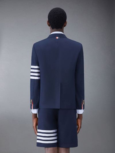 Thom Browne Cotton Suiting 4-Bar Sports Coat outlook