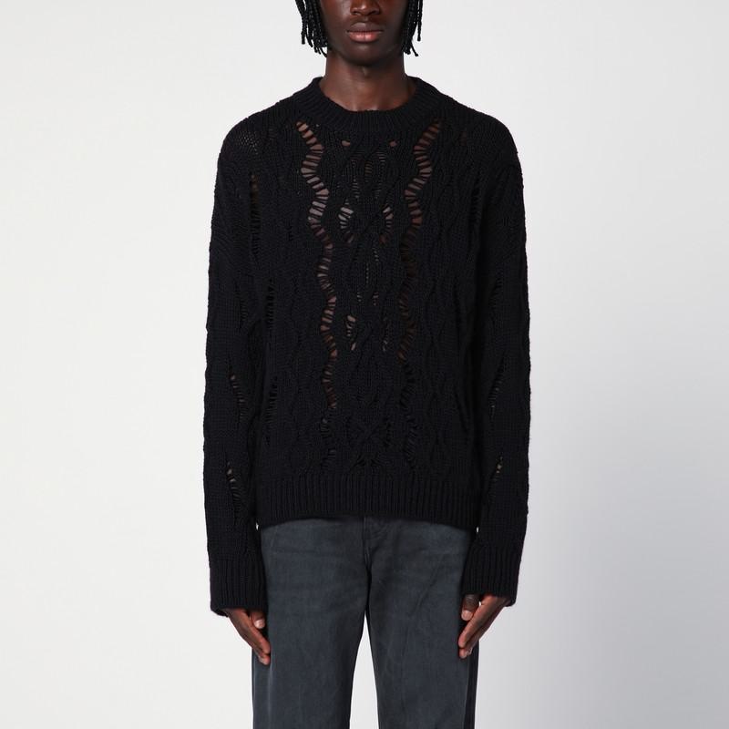 Our Legacy Cable Sonar Black Jumper - 2