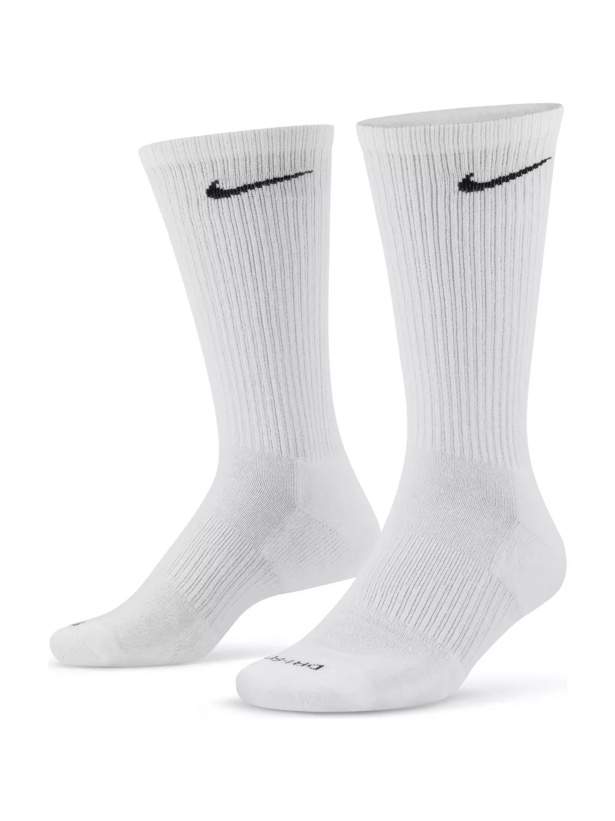 Everyday Plus Cushioned Training "Black/White/Grey" Crew Socks (6 Pairs) - 5