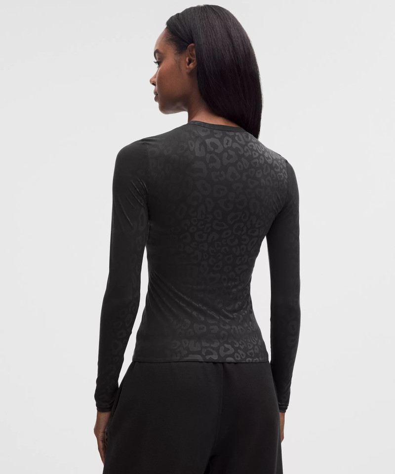 Wundermost Ultra-Soft Nulu Crewneck Long-Sleeve Shirt 3