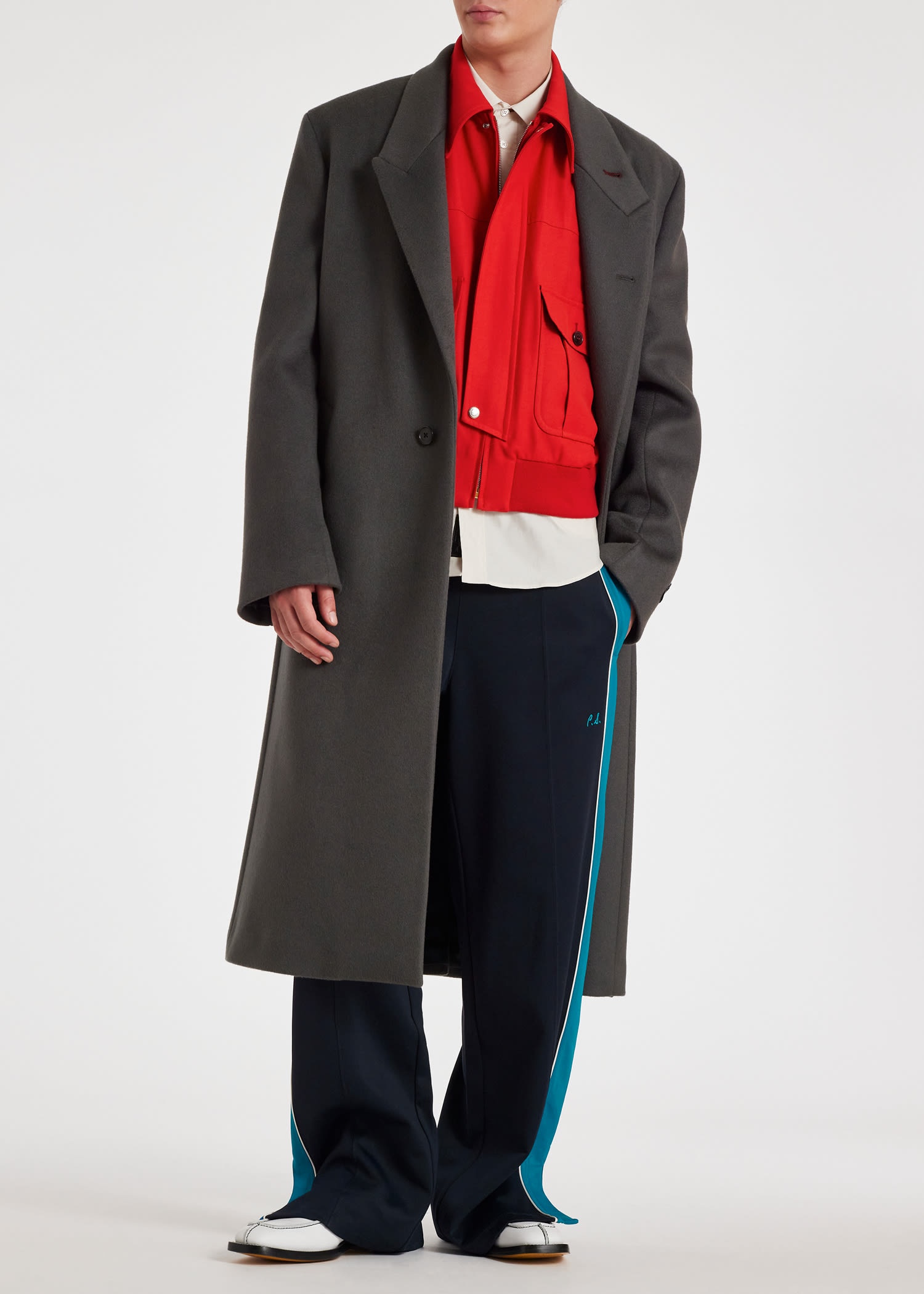 Paul smith red coat best sale