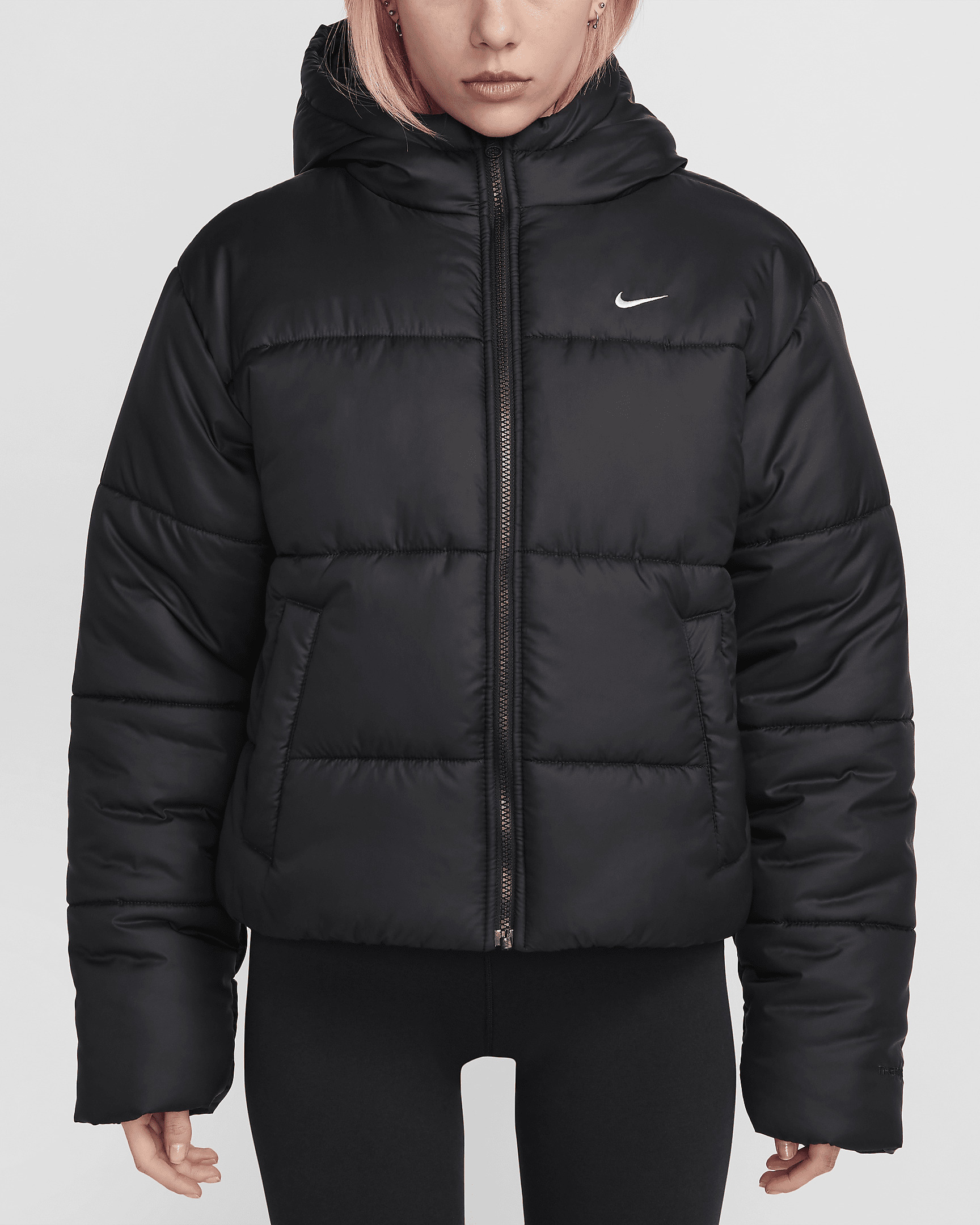 Nike Sportswear Classic Puffer Women's Therma-FIT Loose Hooded Jacket - 4
