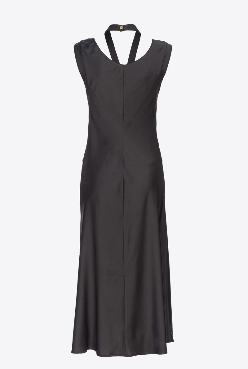 MATTE SATIN MIDI DRESS 7