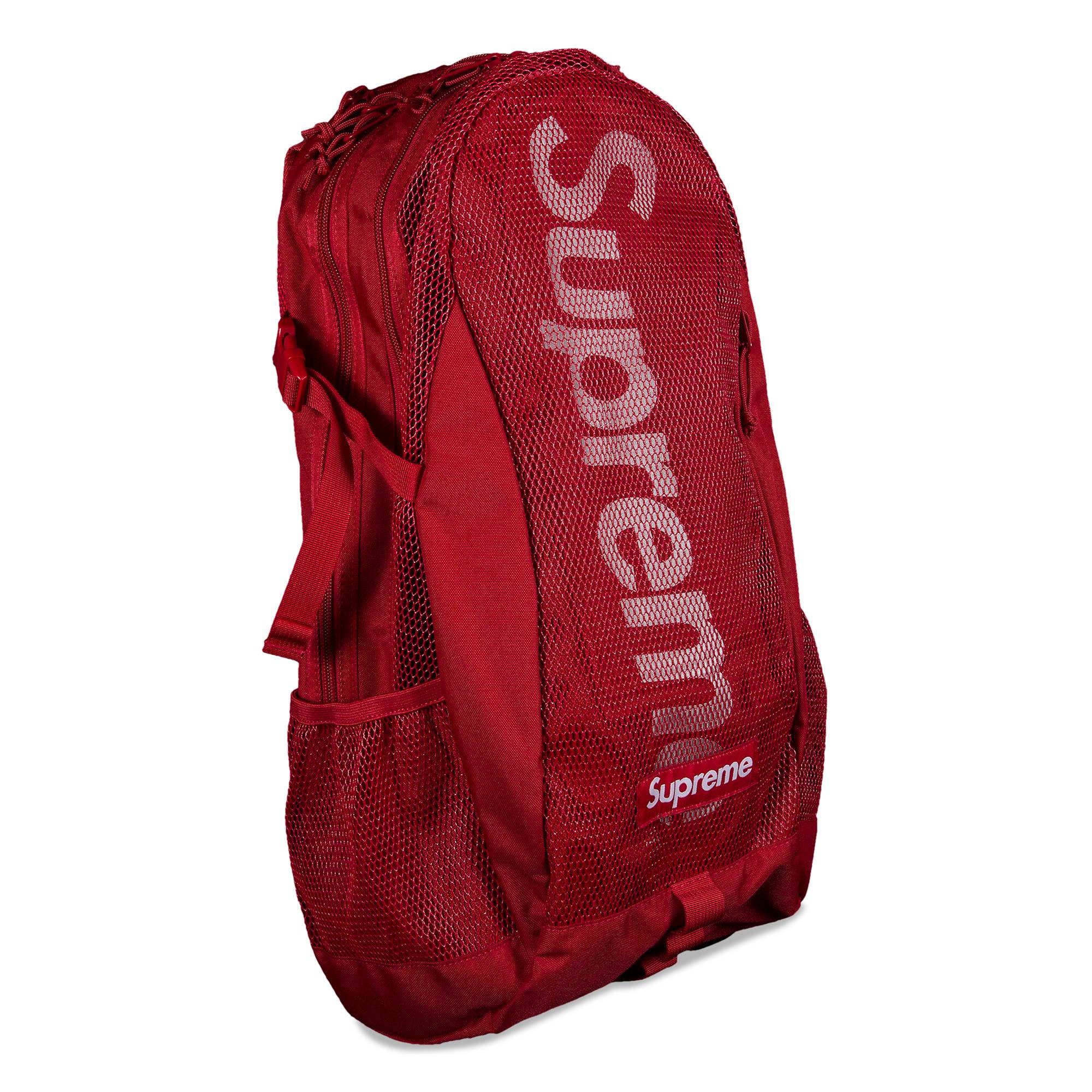 Supreme dark red backpack sale