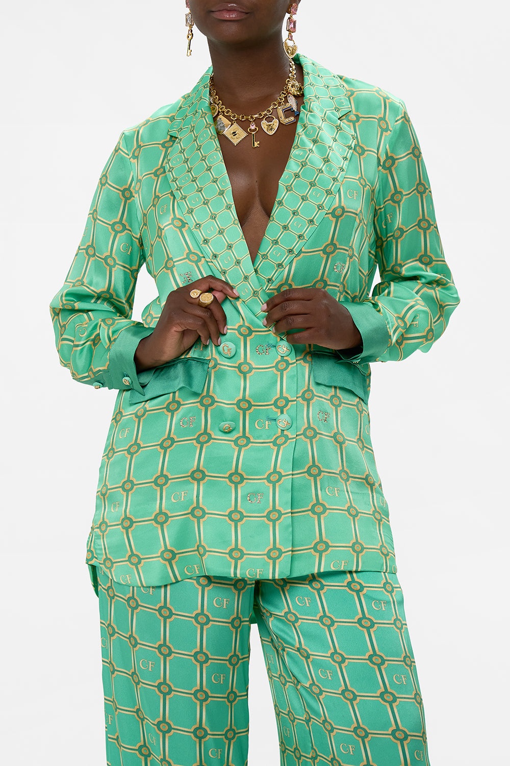DOUBLE BREASTED SOFT JACKET - 5