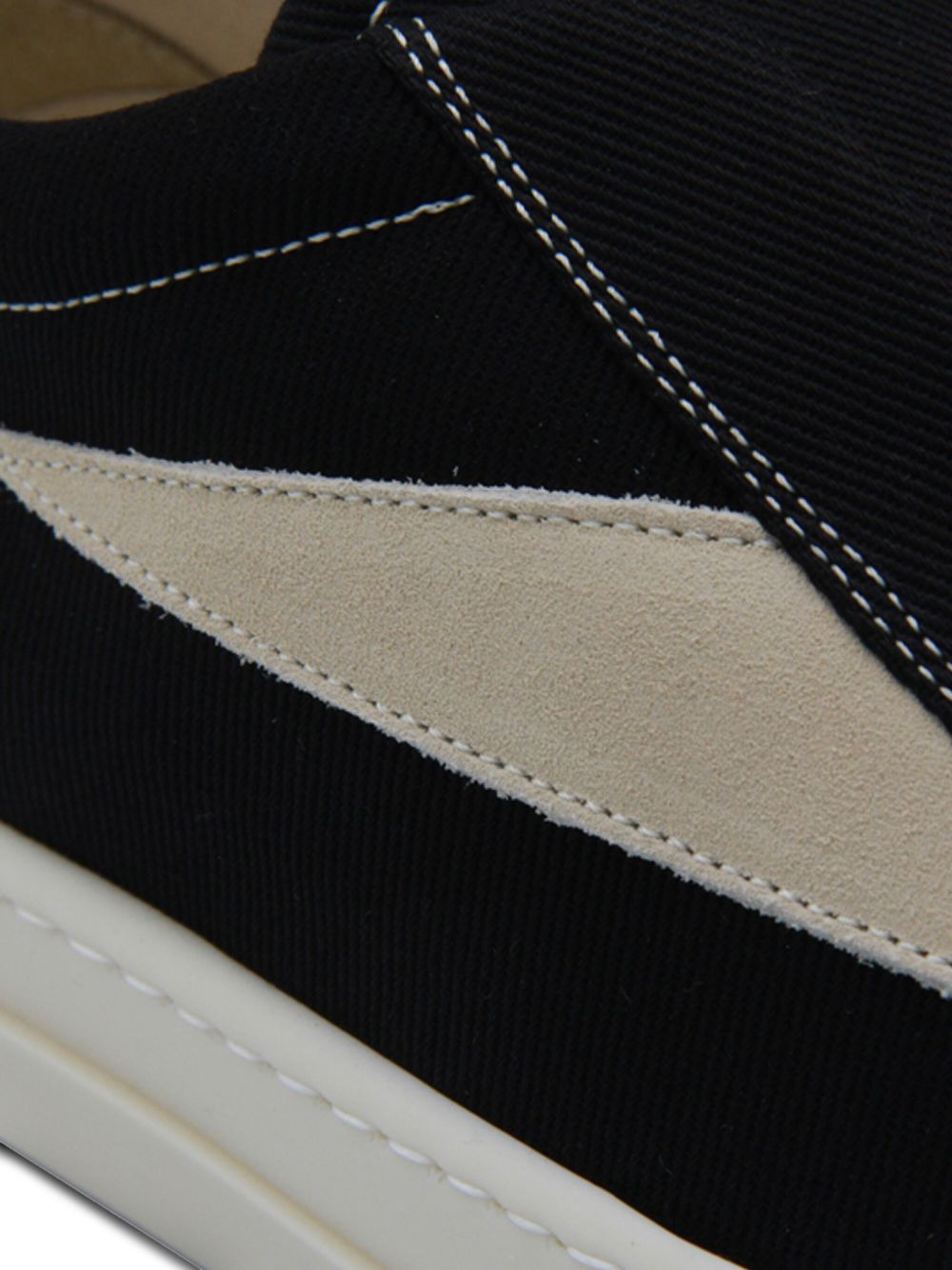 panelled slip-on sneakers - 4