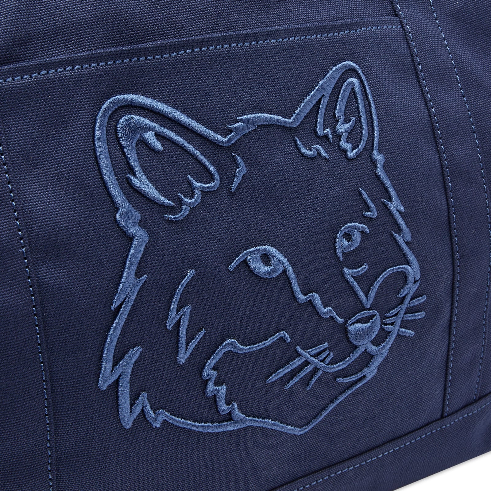 Maison Kitsune Fox Head Large Tote Bag - 5