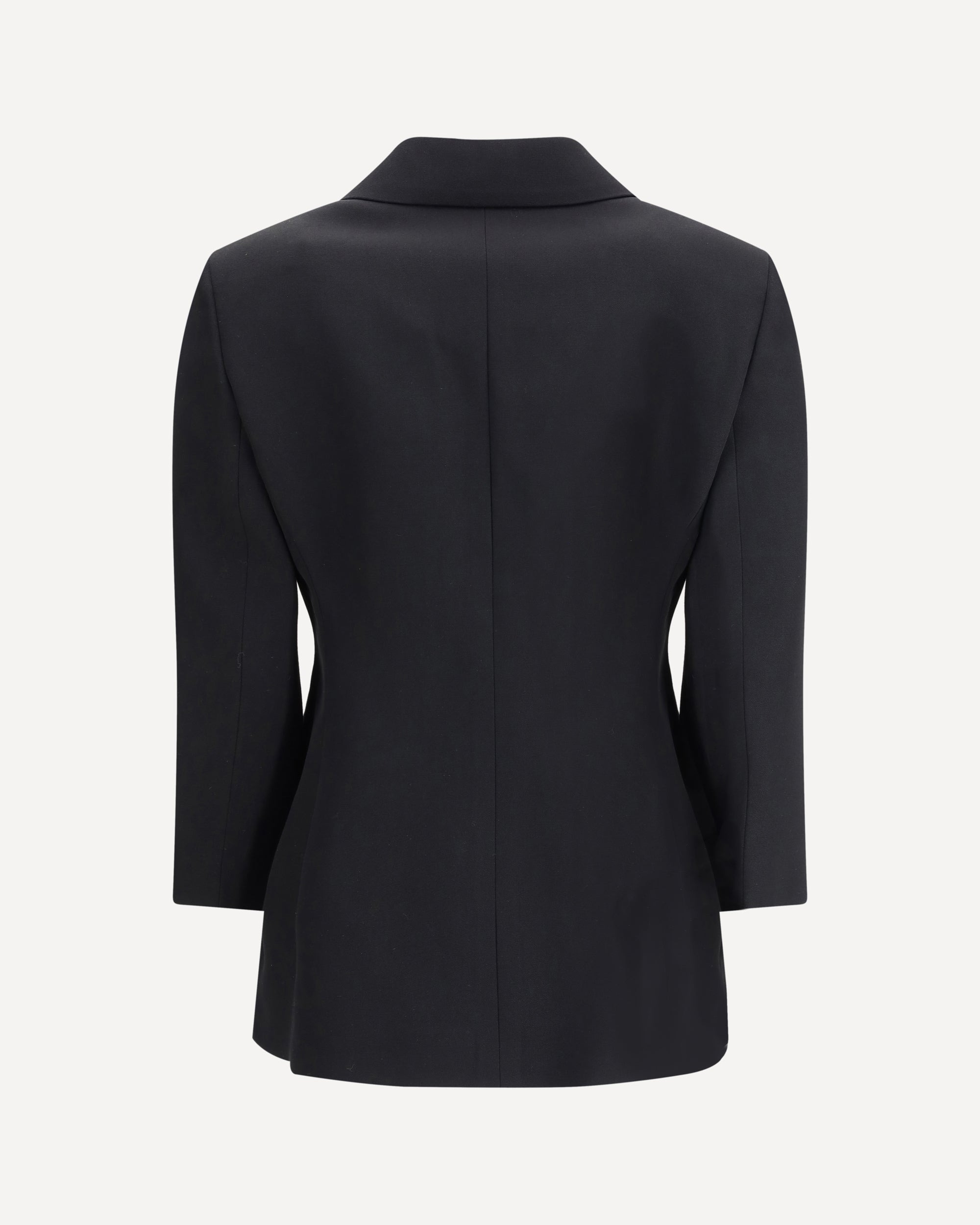 Single-breasted wool Blazer - 2