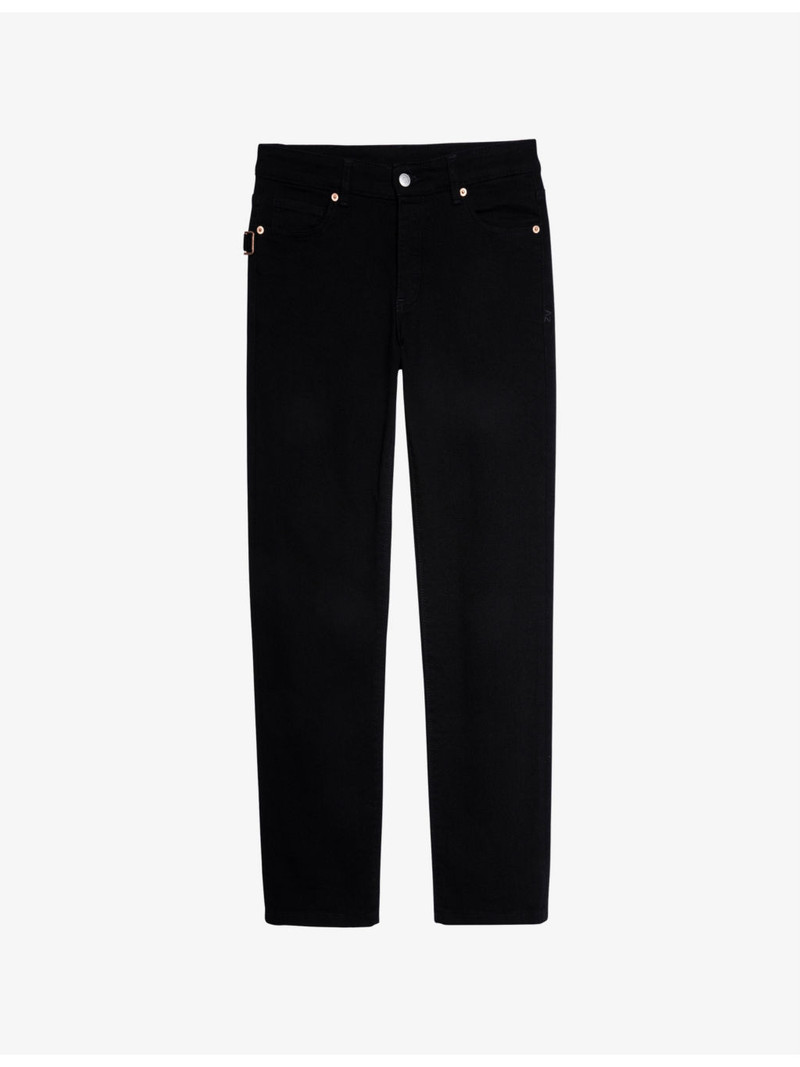 Boyfit cropped-leg five-pocket jeans 1