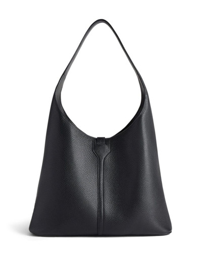 BALENCIAGA black Locker medium leather tote bag outlook