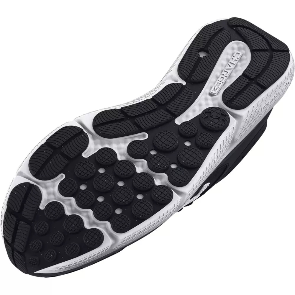 Charged Assert 10 "Black/White" Women's Running Shoe - 4
