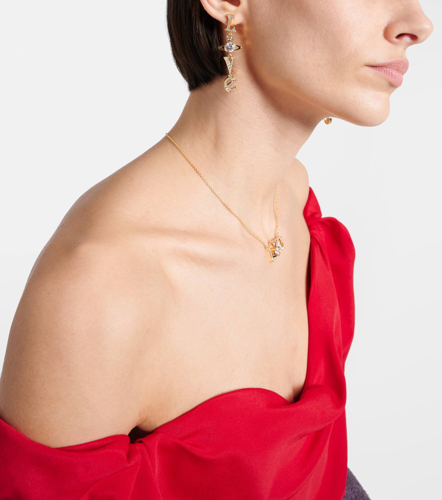 Roderica crystal-embellished earrings - 6