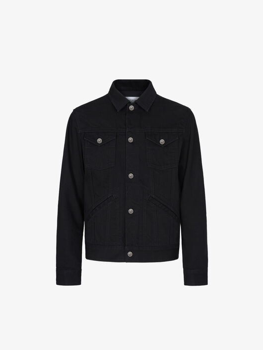 GIVENCHY WEBBING SLIM FIT JACKET IN DENIM - 1