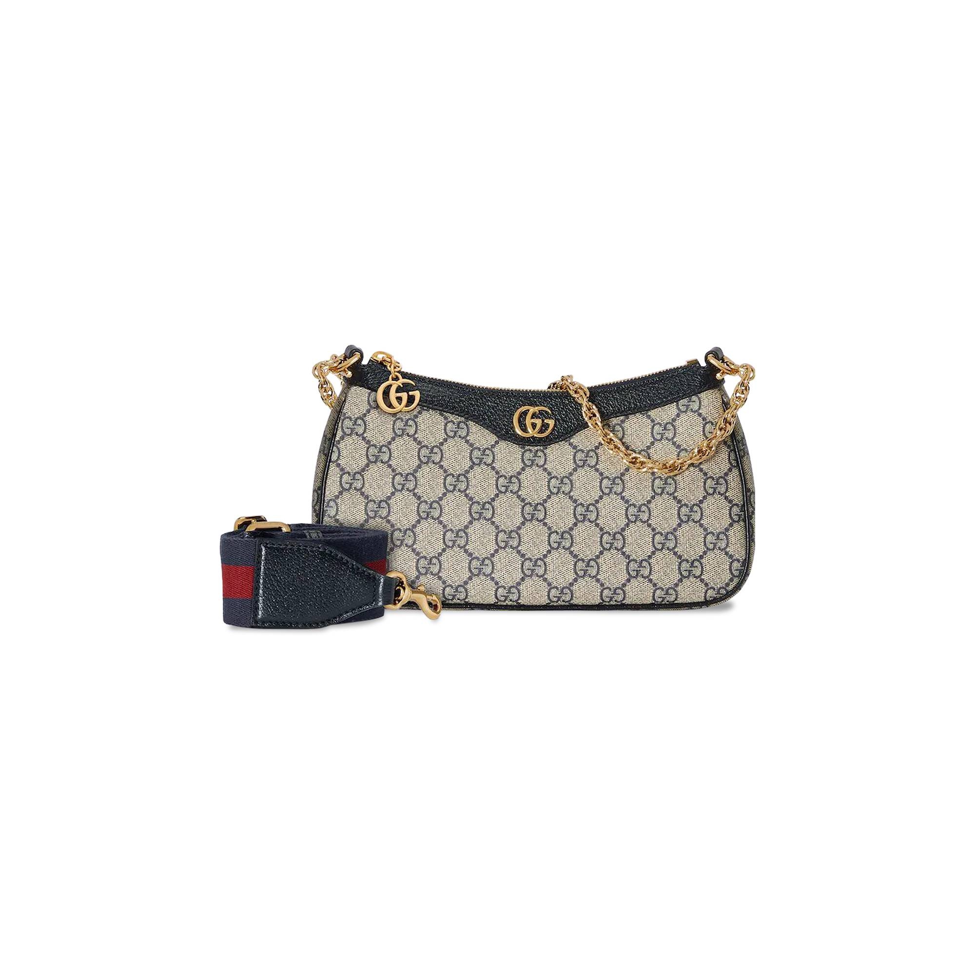 Gucci Ophidia GG Small Handbag 'Beige/Blue' - 1