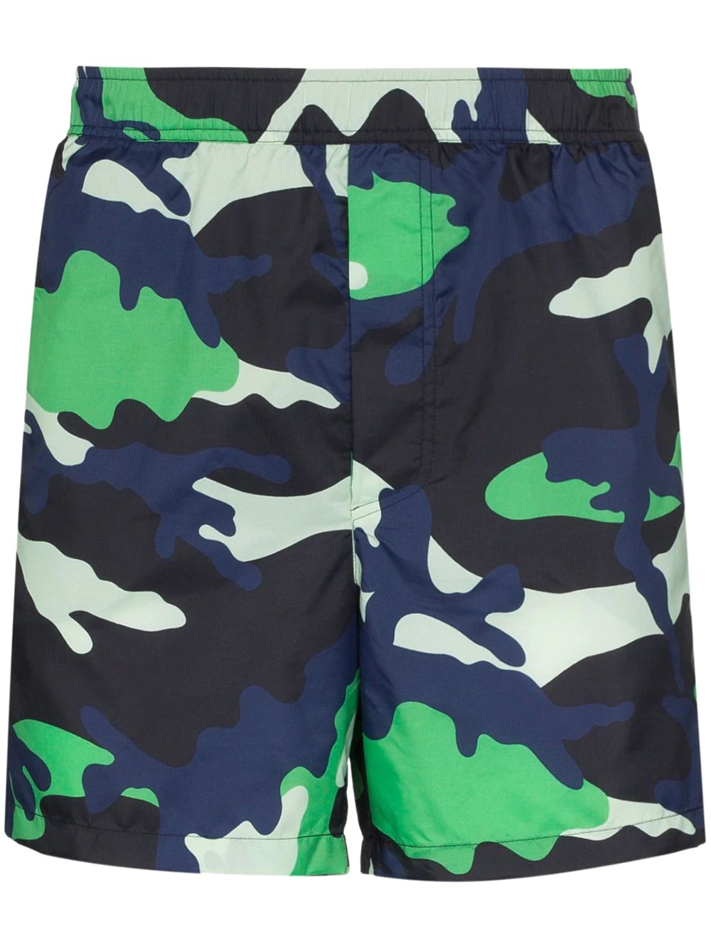 camouflage print swim shorts - 1