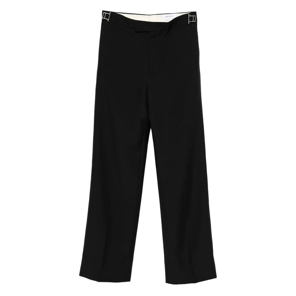 Alexander Mcqueen Black Trousers - Tailored Trousers Men - 1