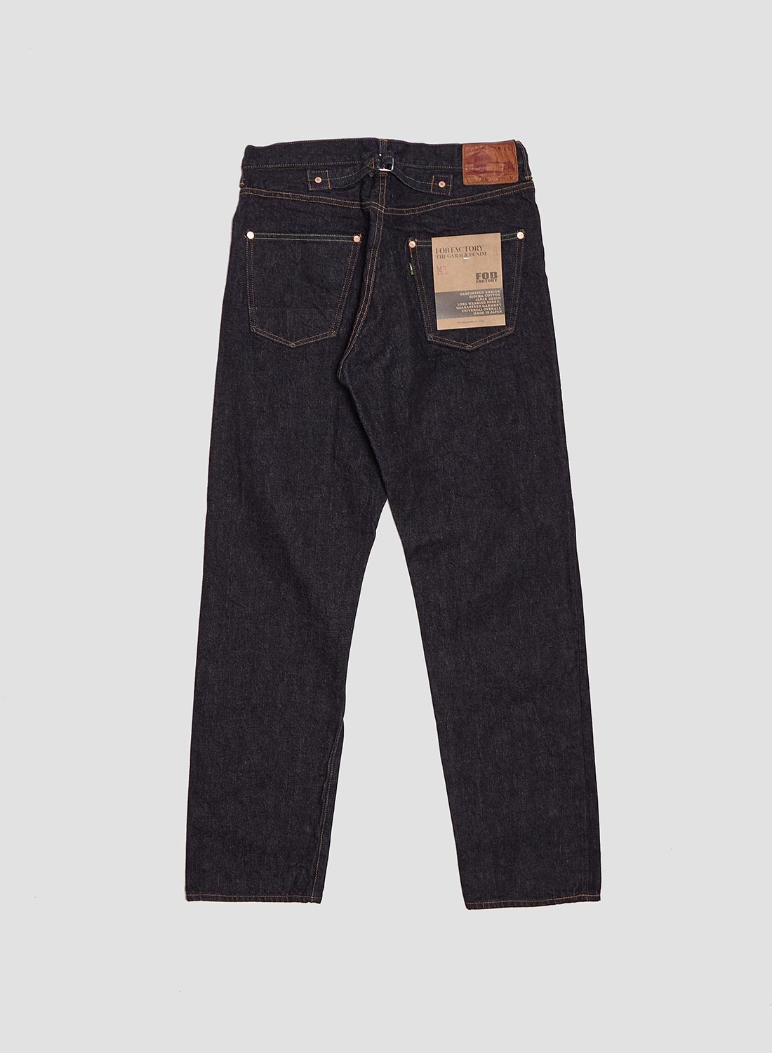 FOB Factory Selvedge Garage Denim 5P Indigo - 5