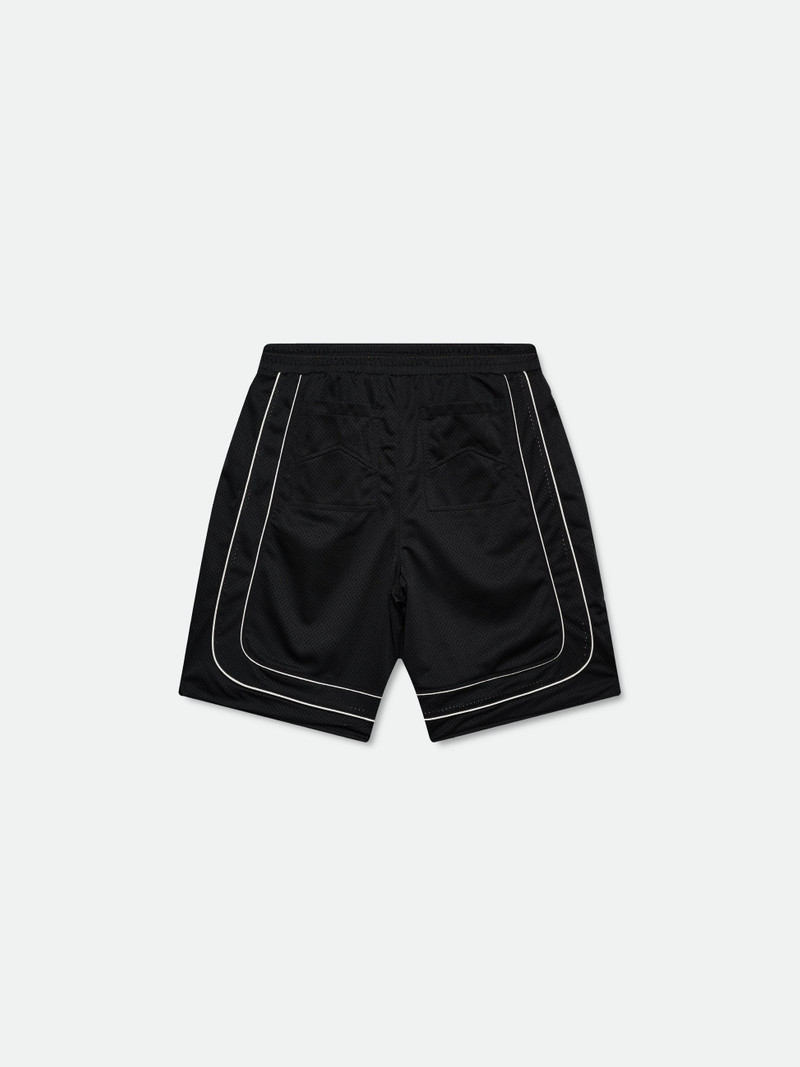 Rhude BAGGY COLLEGIATE LOGO SHORT outlook