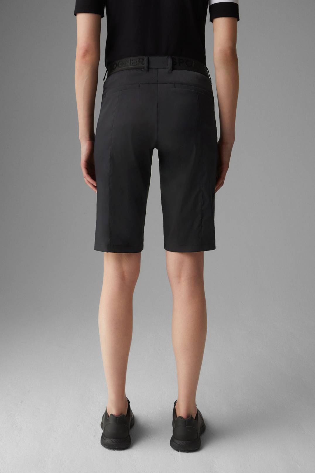 ZENA FUNCTIONAL BERMUDA SHORTS IN BLACK - 3