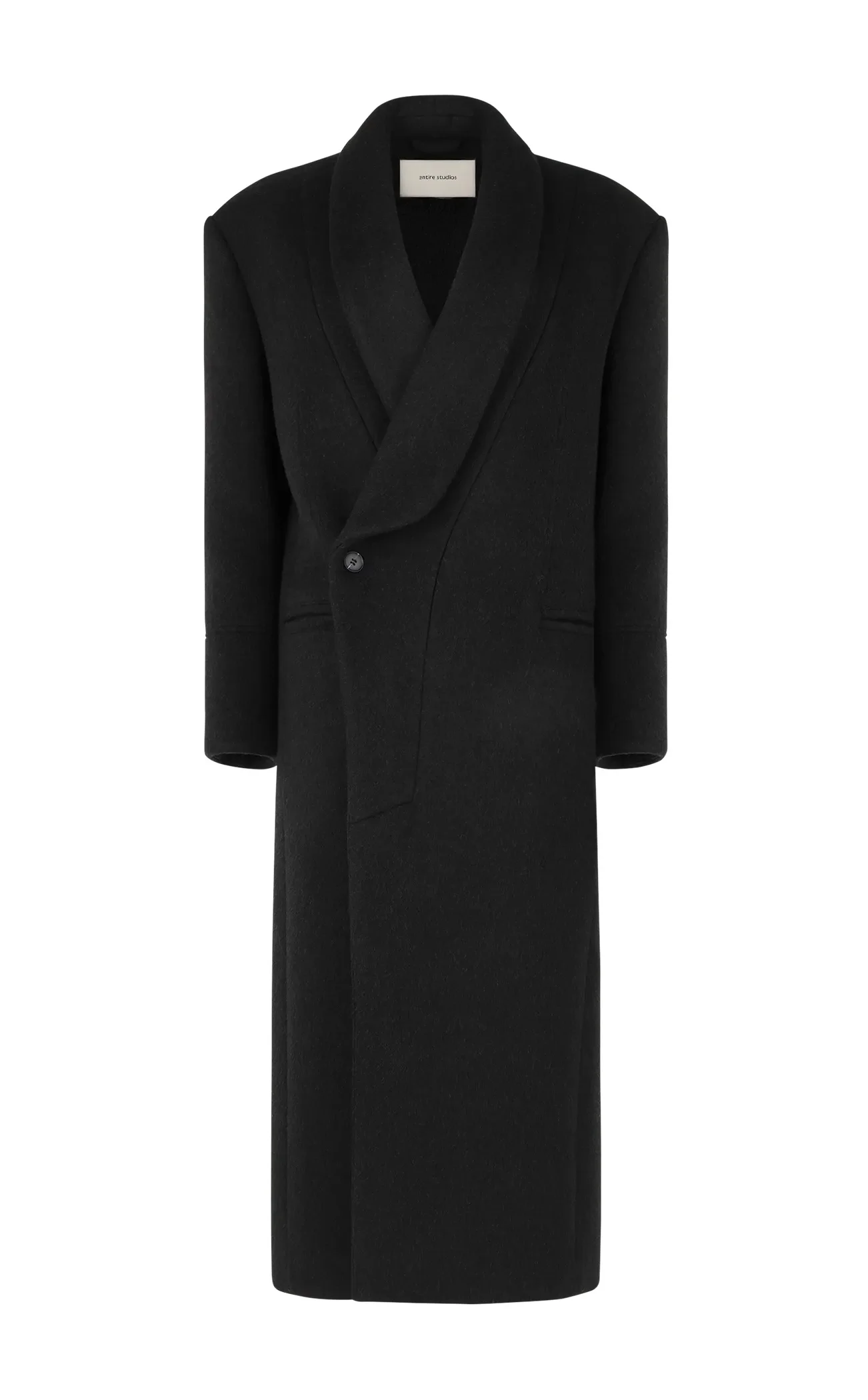 ROBE COAT BLACK - 1