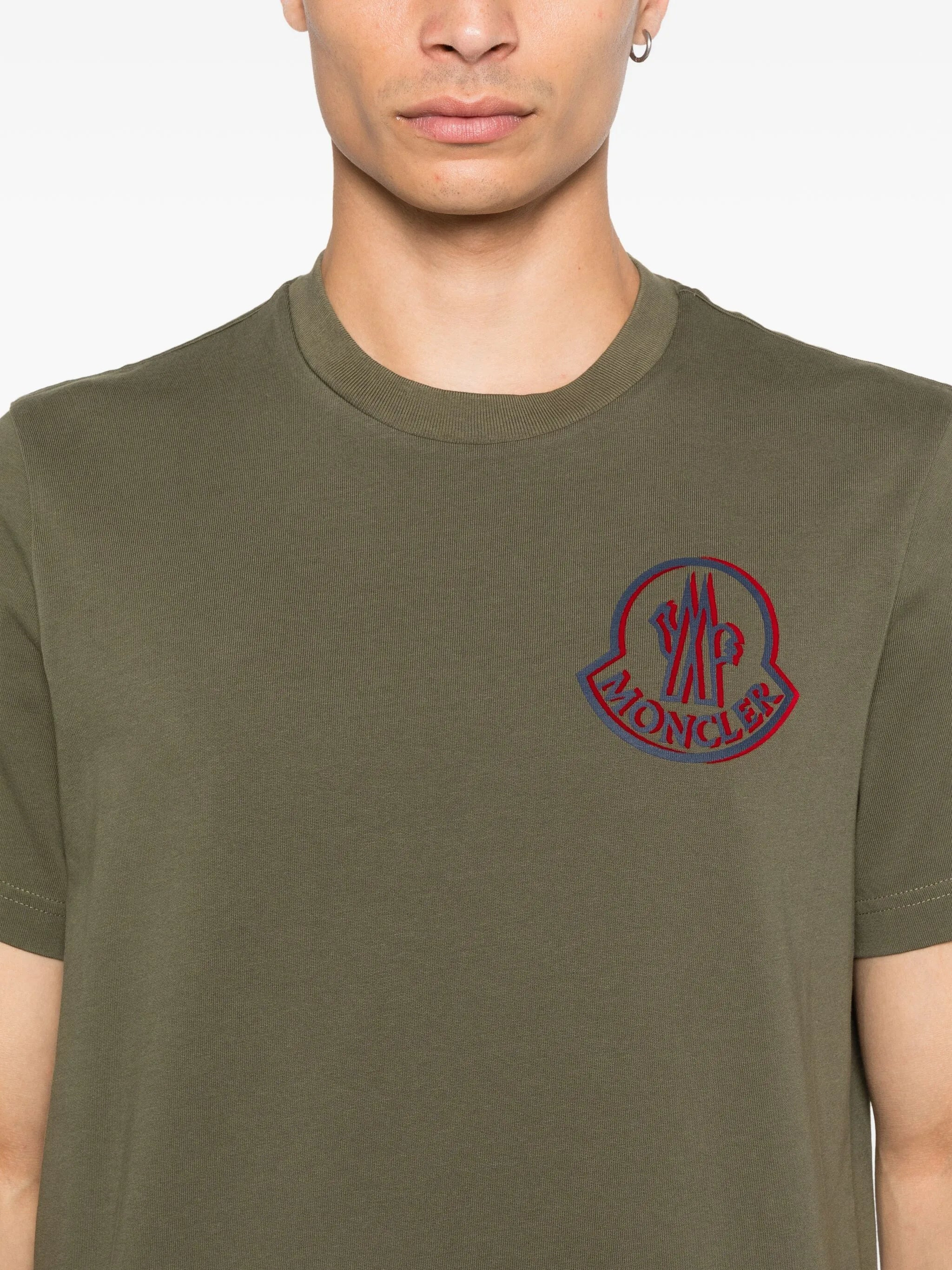 Moncler Logo-embroidered T-shirt - 2