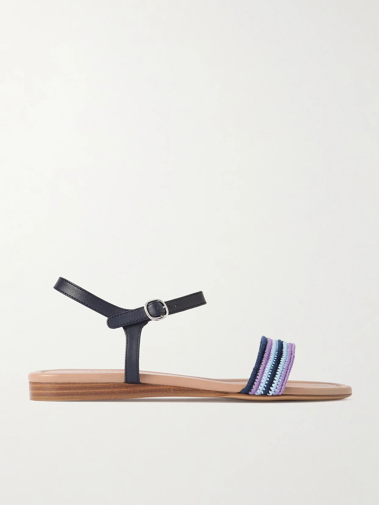 Alexi Crocheted And Leather Sandals - 1