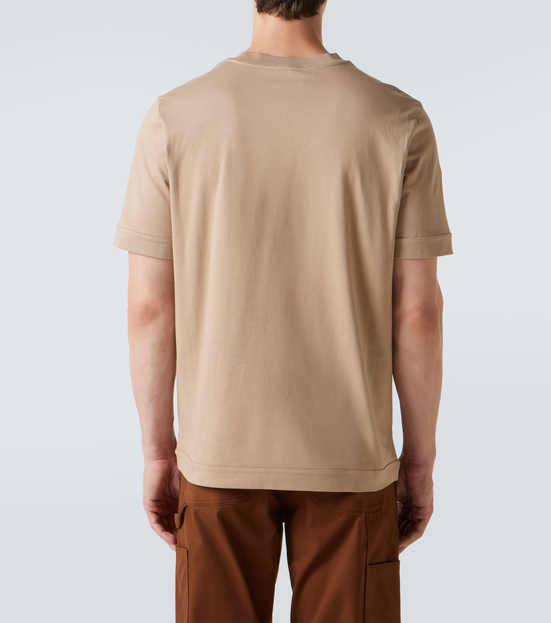 Logo cotton jersey T-shirt - 4