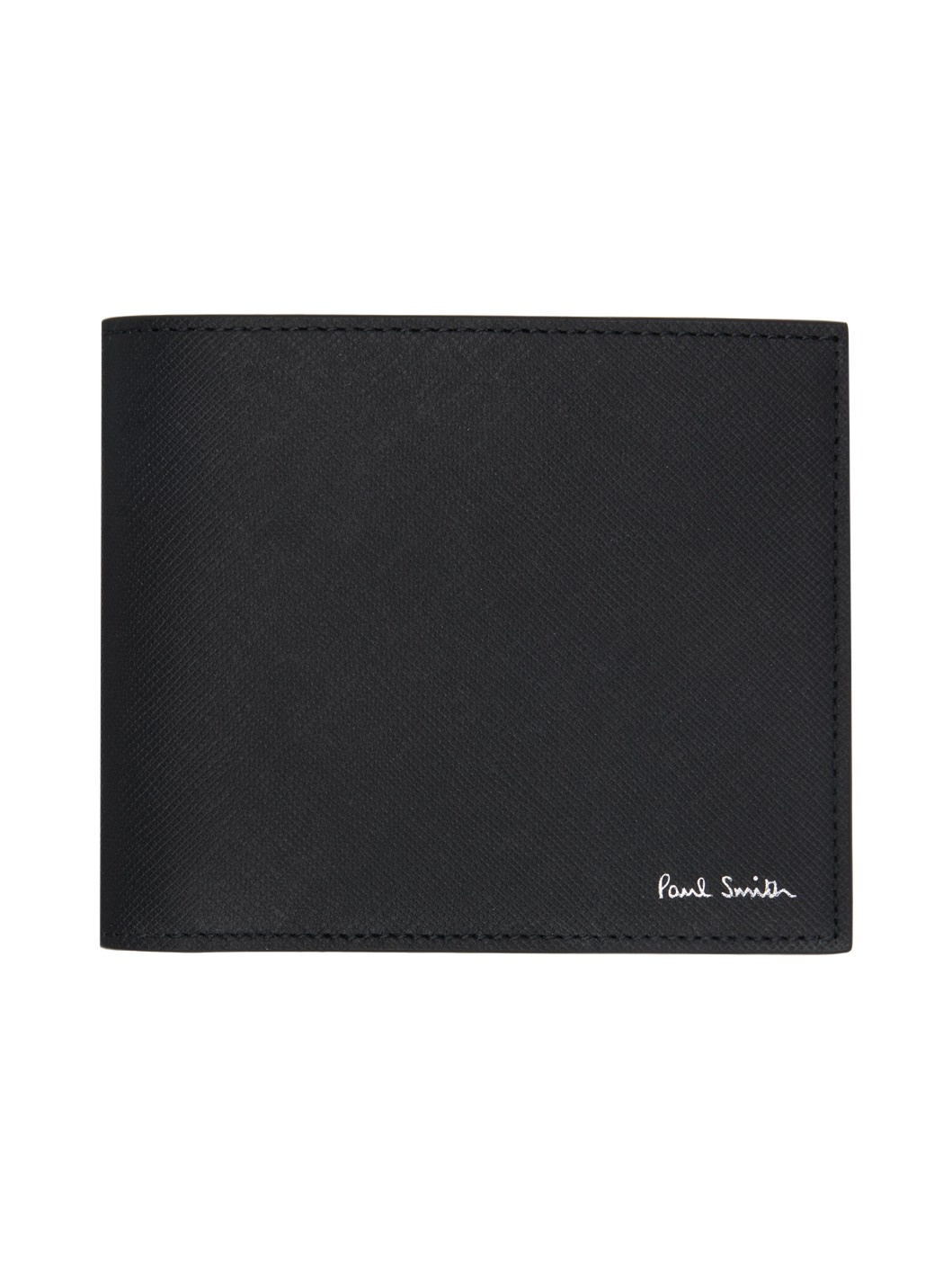 Black Mini Mountain Interior Billfold Wallet - 1