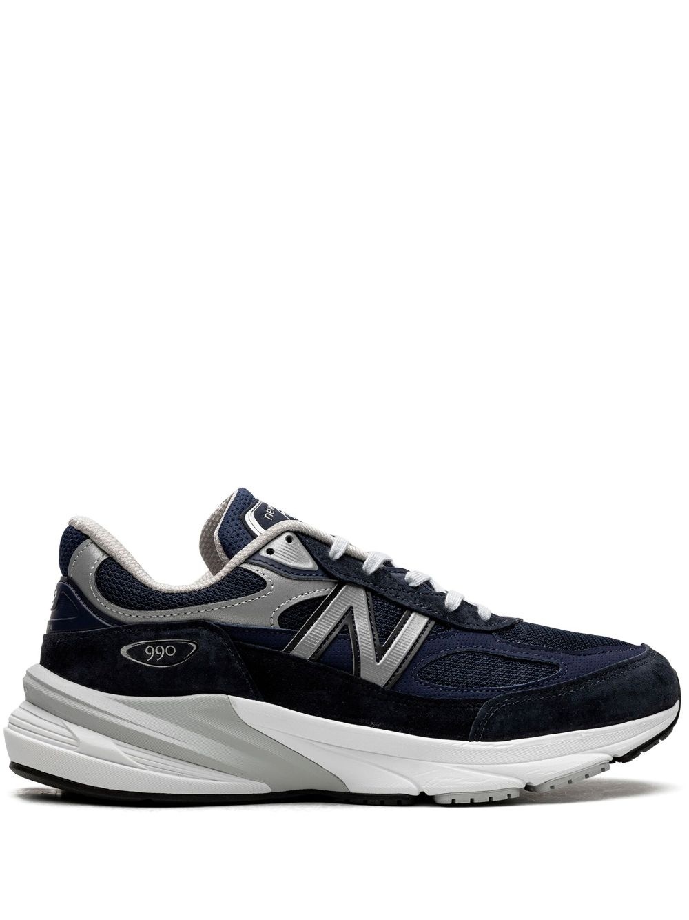 990v6 "Navy" leather sneakers - 1