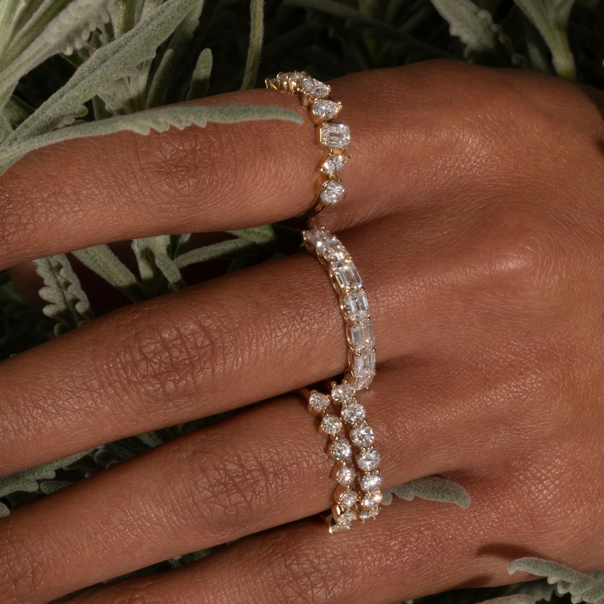 Lucky Seven LAB-Created Diamond Band - 8